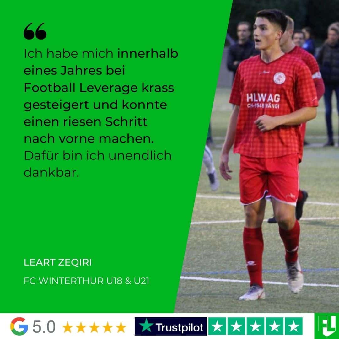 Leart Zeqiri über die Zusammenarbeit mit Football Leverage